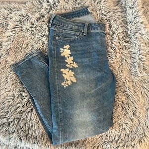 Lucky Embroidered Jeans